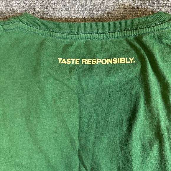 Jameson T-shirt, small, green, drink responsibly! Women’s fitted T-shirt - Picture 3 of 5